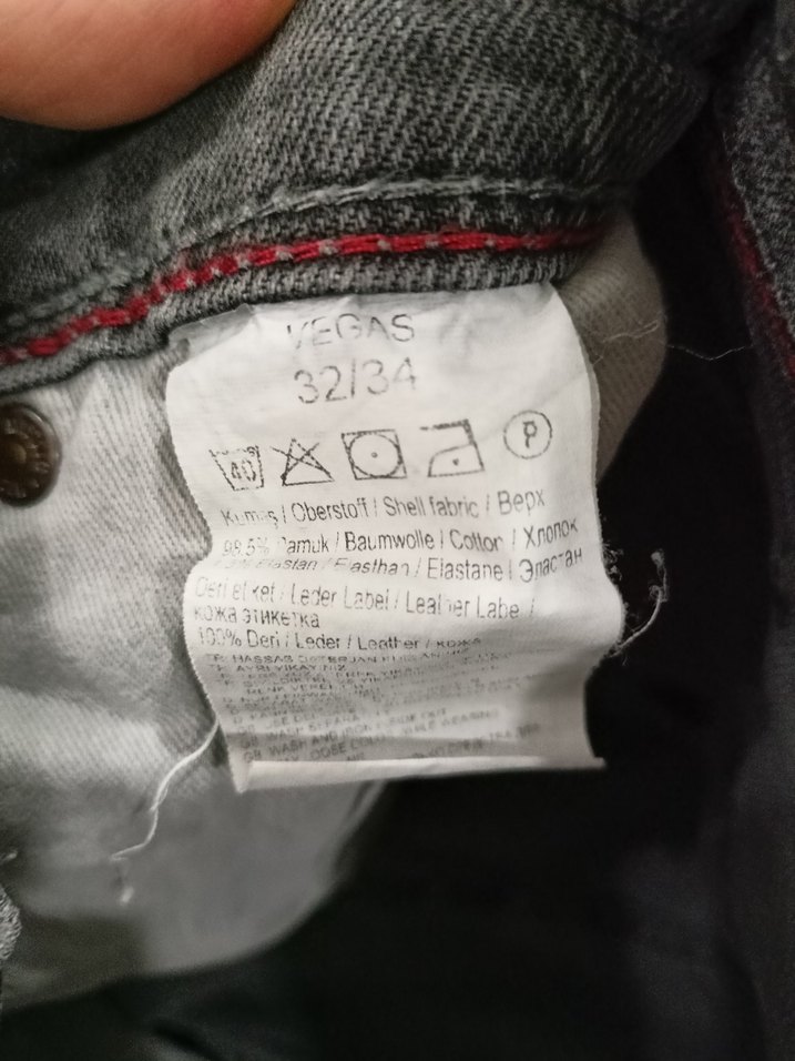 Gri Mustang Erkek Denim Jean - Görsel 3