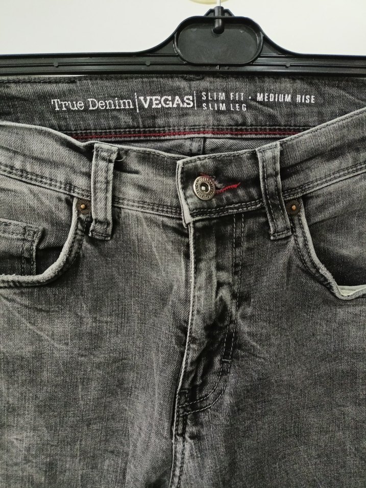 Gri Mustang Erkek Denim Jean - Görsel 4