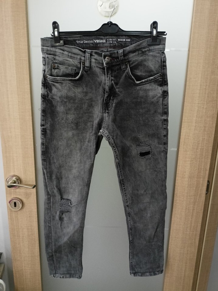 Gri Mustang Erkek Denim Jean - Görsel 2
