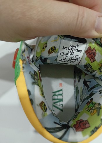 Zara Zara Minecraft spor ayakkabı