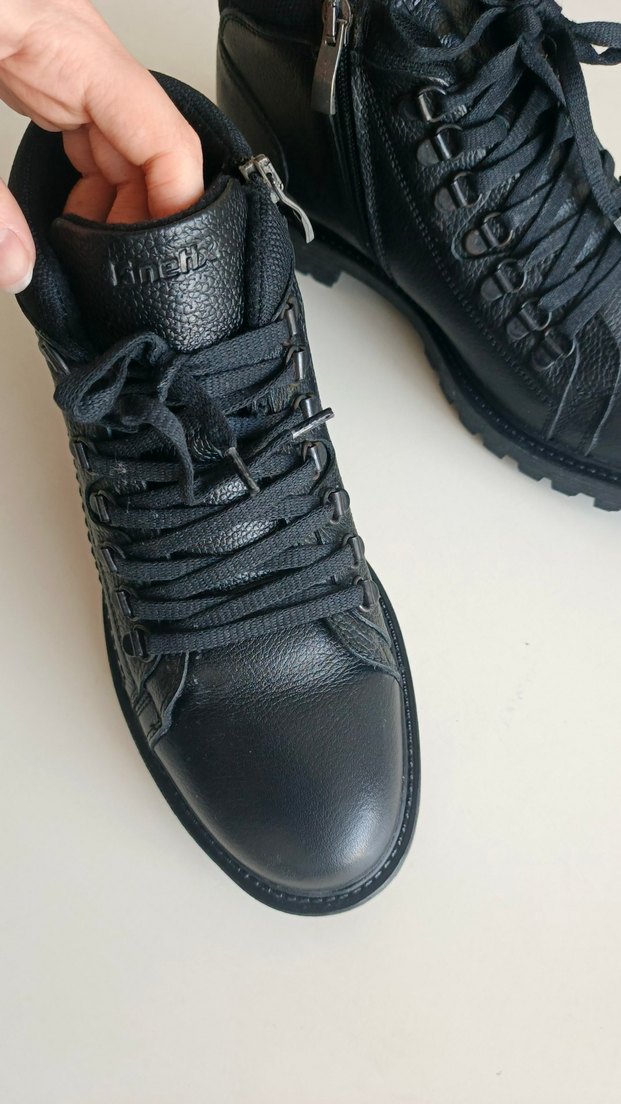 Siyah Bağcıklı Erkek Bot - Görsel 5