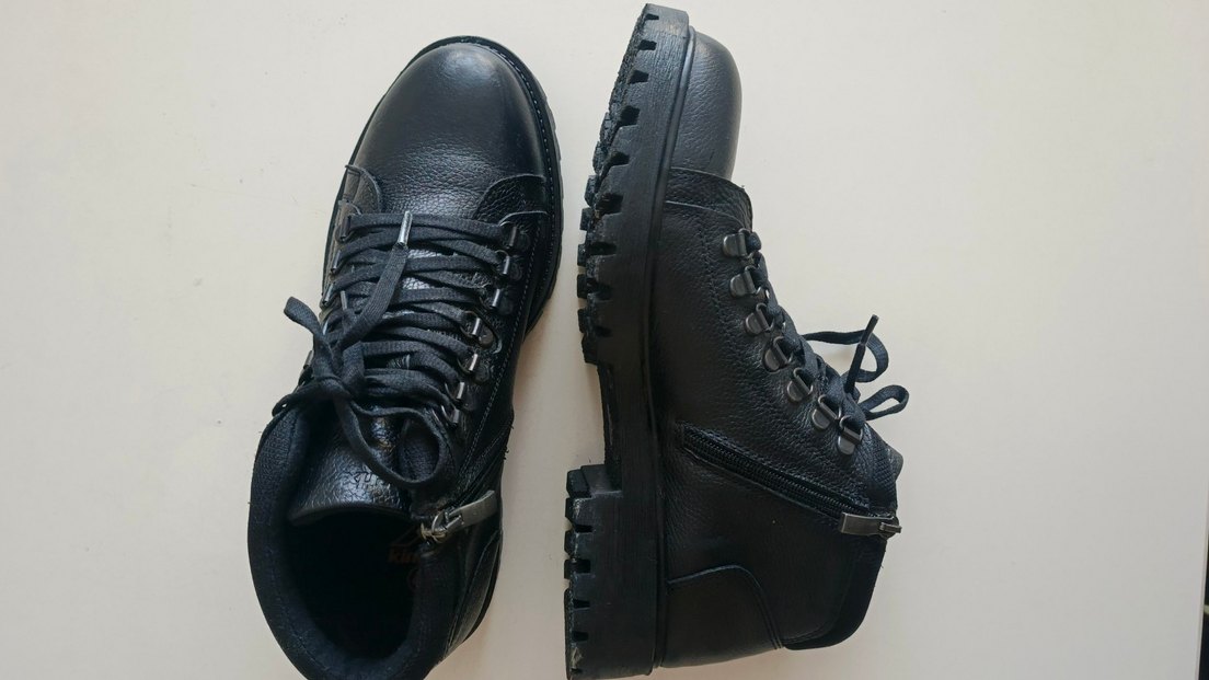 Siyah Bağcıklı Erkek Bot - Görsel 3