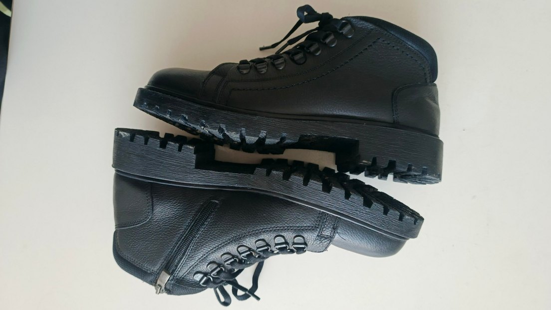 Siyah Bağcıklı Erkek Bot - Görsel 4