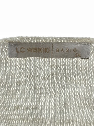 xxl Beden beyaz Renk LC Waikiki Kazak / Triko %70 İndirimli.