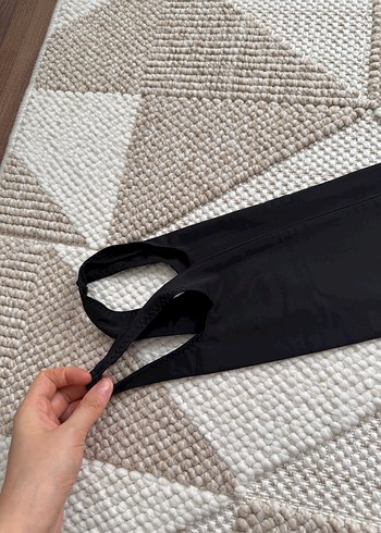 Zara ayak bantlı Kadın Tayt - Görsel 3