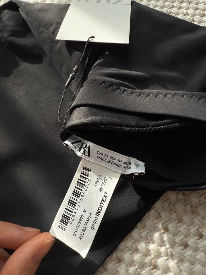 Zara ayak bantlı Kadın Tayt - Görsel 4