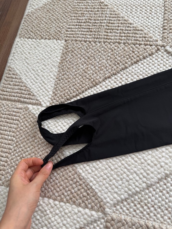 Zara ayak bantlı Kadın Tayt - Görsel 3