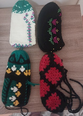 El Örgüsü Geleneksel Çoraplar