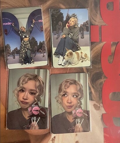 blackpink rose pc set