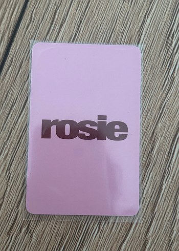Rose k4u pob photocard - Görsel 2
