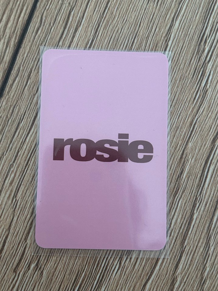 Rose k4u pob photocard - Görsel 2