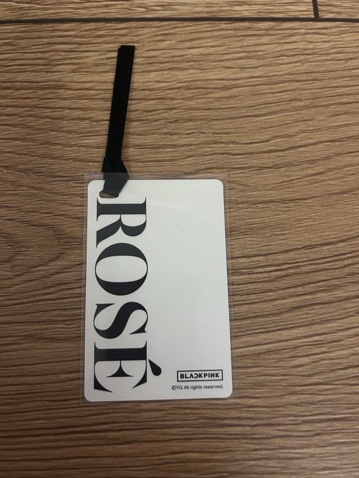 Blackpink rose japan pob pc photocard - Görsel 2