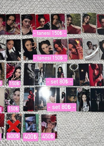 Blackpink Jisoo satış - Görsel 4