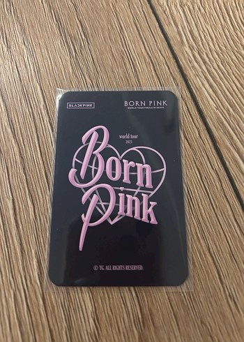 Blackpink born pink photocard - Görsel 2