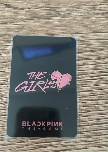 Blackpink rose the girls pc photocard - Görsel 2