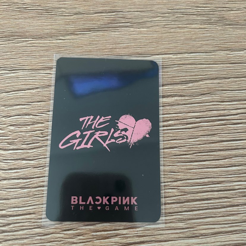 Blackpink rose the girls pc photocard - Görsel 2