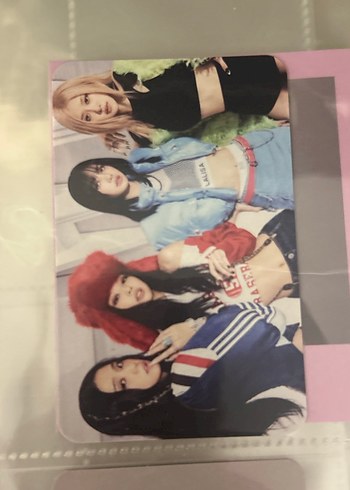 Blackpink Rose + grup pc usa photocard - Görsel 2