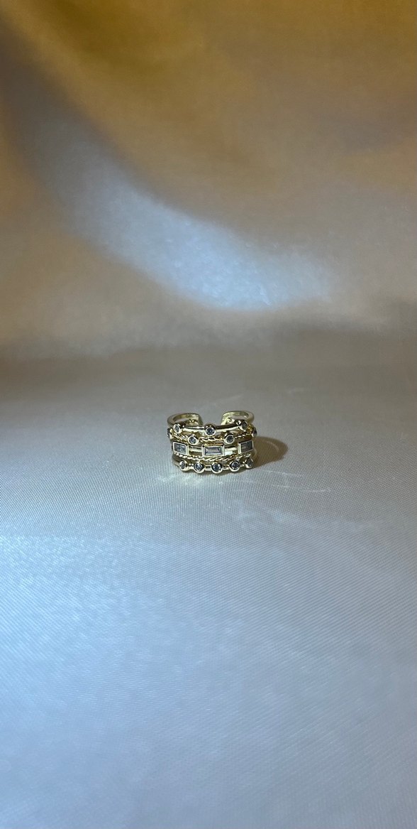 Parlak  Gold Kadın Yüzük - Görsel 3