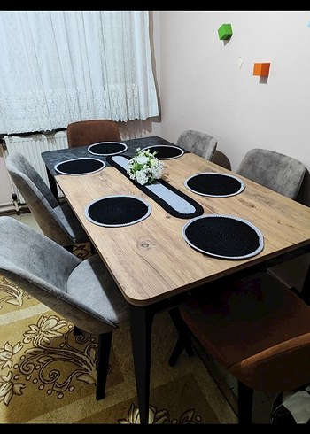 Zara Home El emeği örgü amerikan servis takımı 