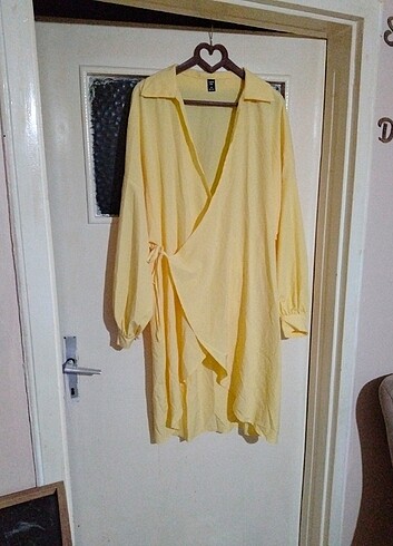 Tunik gömlek Sarı renk XL Beden 
