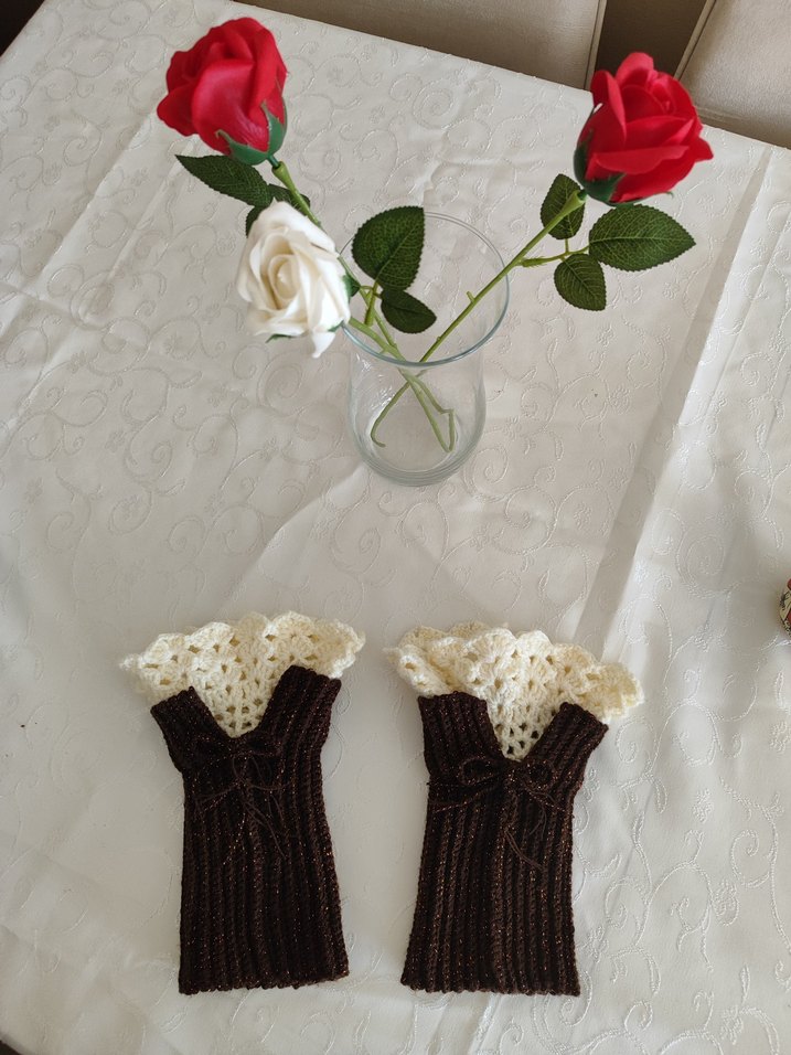 Vintage eldiven - Görsel 4