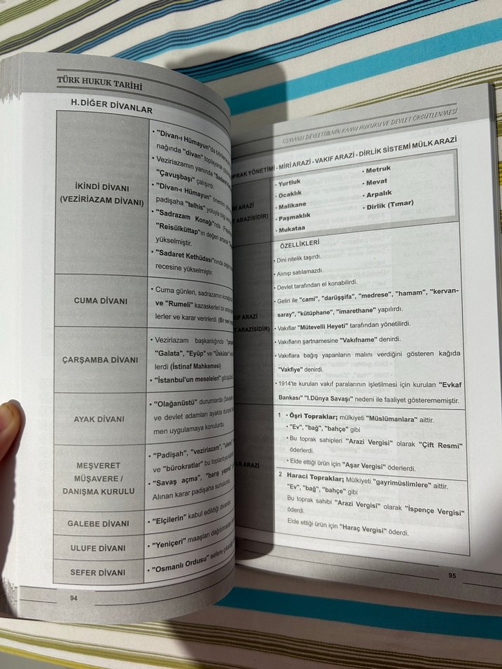 HMGS Türk Hukuk Tarihi Ders Notları ve Soru Bankası - Görsel 3