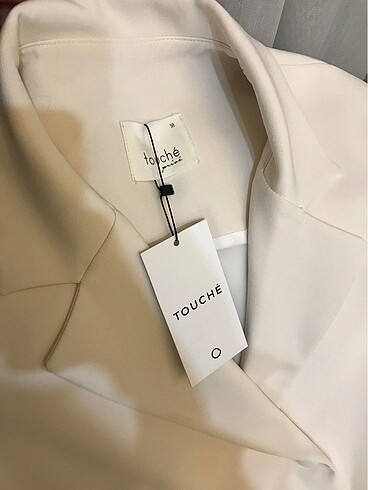 38 Beden Touche blazer yelek