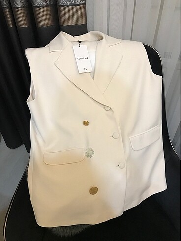 Suud Collection Touche blazer yelek