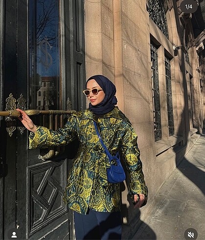 Tafta desing ceket tunik