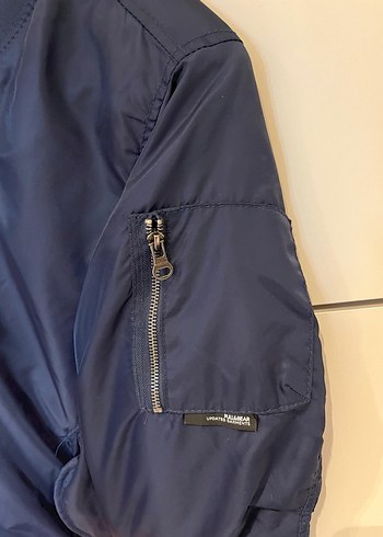 32 Beden mavi Renk Bomber ceket