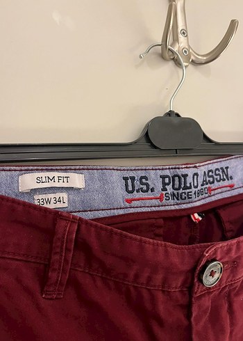 Bordo Slim Fit Erkek Spor Pantolon - Görsel 2