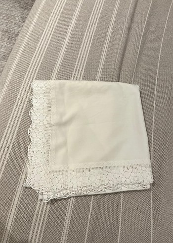 Nakışlı Bej Masa Örtüsü - Görsel 11