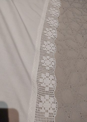 Nakışlı Bej Masa Örtüsü - Görsel 6