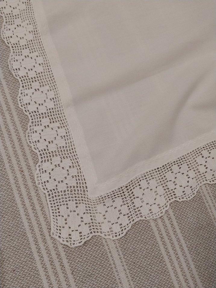 Nakışlı Bej Masa Örtüsü - Görsel 3