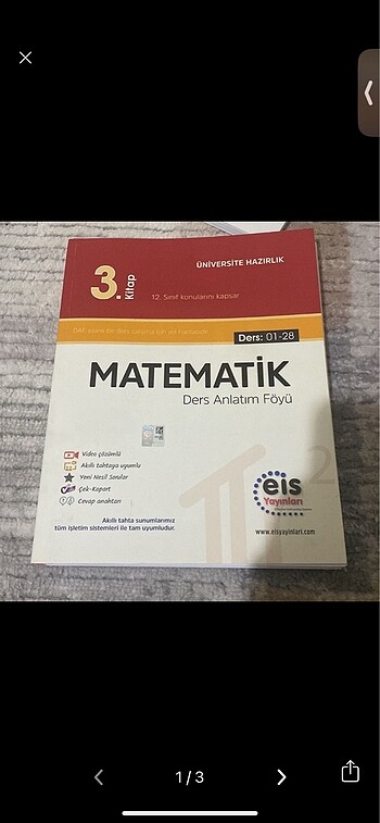 Eis yayınları matematik 3.kitap