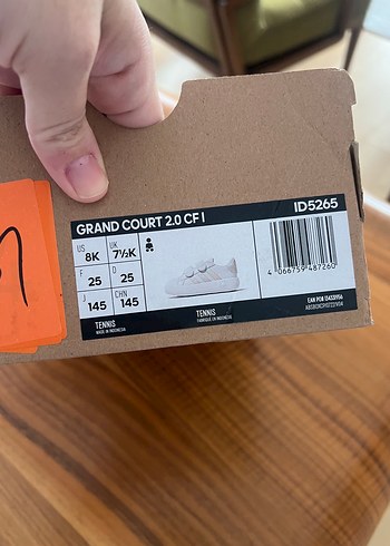 25 Beden beyaz Renk adidas grand court