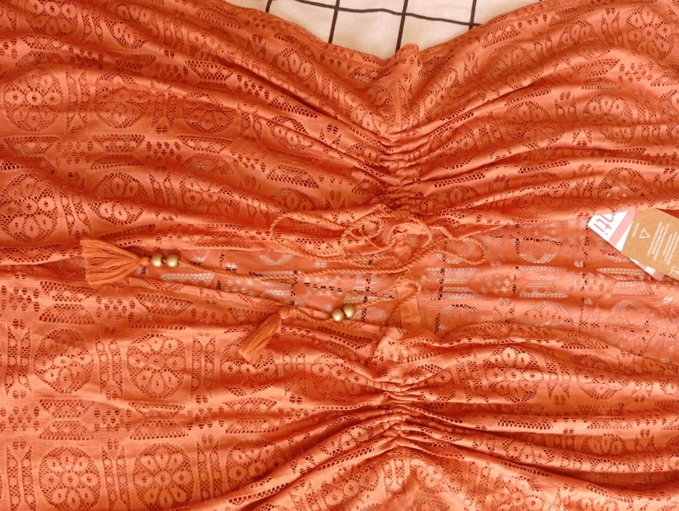 Lucette Kaftan - Yanık Turuncu - Görsel 2