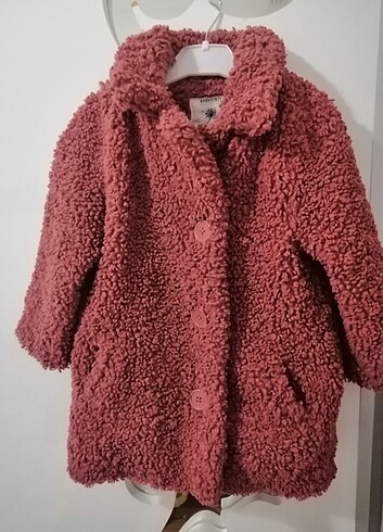 24-36 Ay Beden pembe Renk Lc waikiki kız çocuk peluş kaban