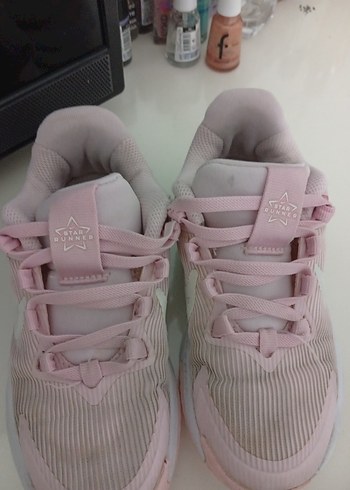 Pembe Bağcıklı Basketbol Ayakkabısı - Görsel 4