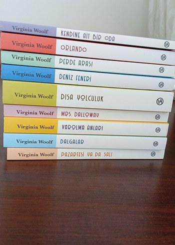 Virginia Woolf adet fiyatı 55 TL toplu alımda 350 tl