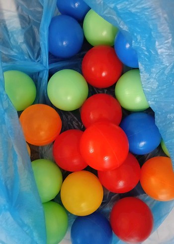 plastik top 27 adet