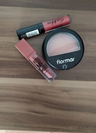 Flormar allık kiss me more likit ruj silky matte likit ruj rujla