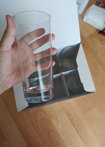  Beden ikea su bardağı 6 adet yeni hiç kullanılmadı 