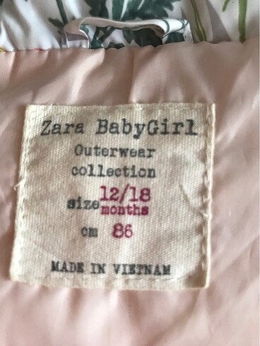 Zara #Zarababy marka şişme bebek yelek