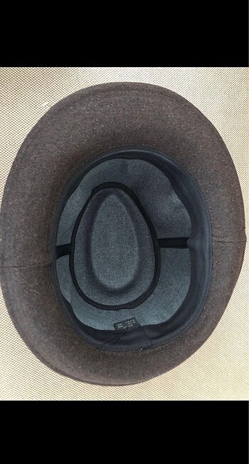  Beden Vintage Tasarım Kahverengi Fötr Şapka