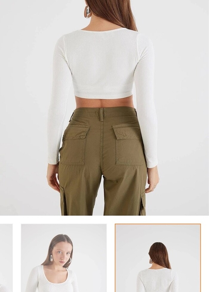 Addax crop bluz - Görsel 3