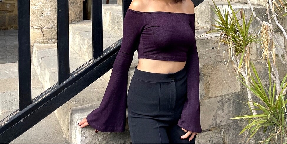 Crop bluz - Görsel 4