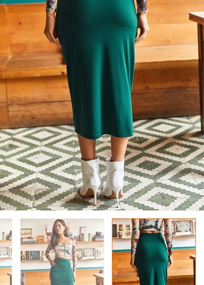 Midi etek - Görsel 2