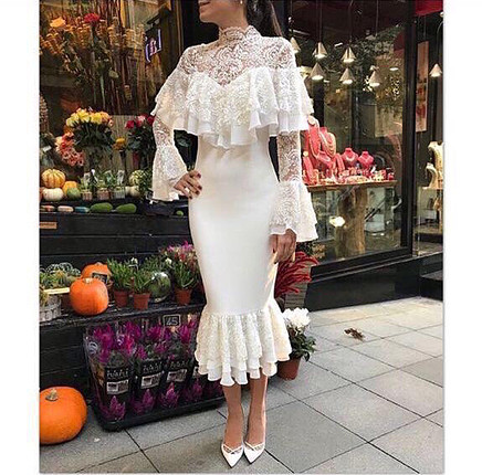 l Beden beyaz Renk Nikah elbisesi