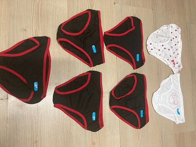 7 adet Kız çocuk külot